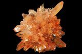 Orange Creedite Crystal Cluster - Durango, Mexico #99198-1